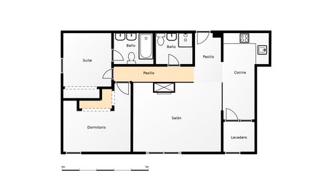 Foto 5 von Wohnung zur Miete in Virgen del Cortijo - Manoteras, Madrid Capital