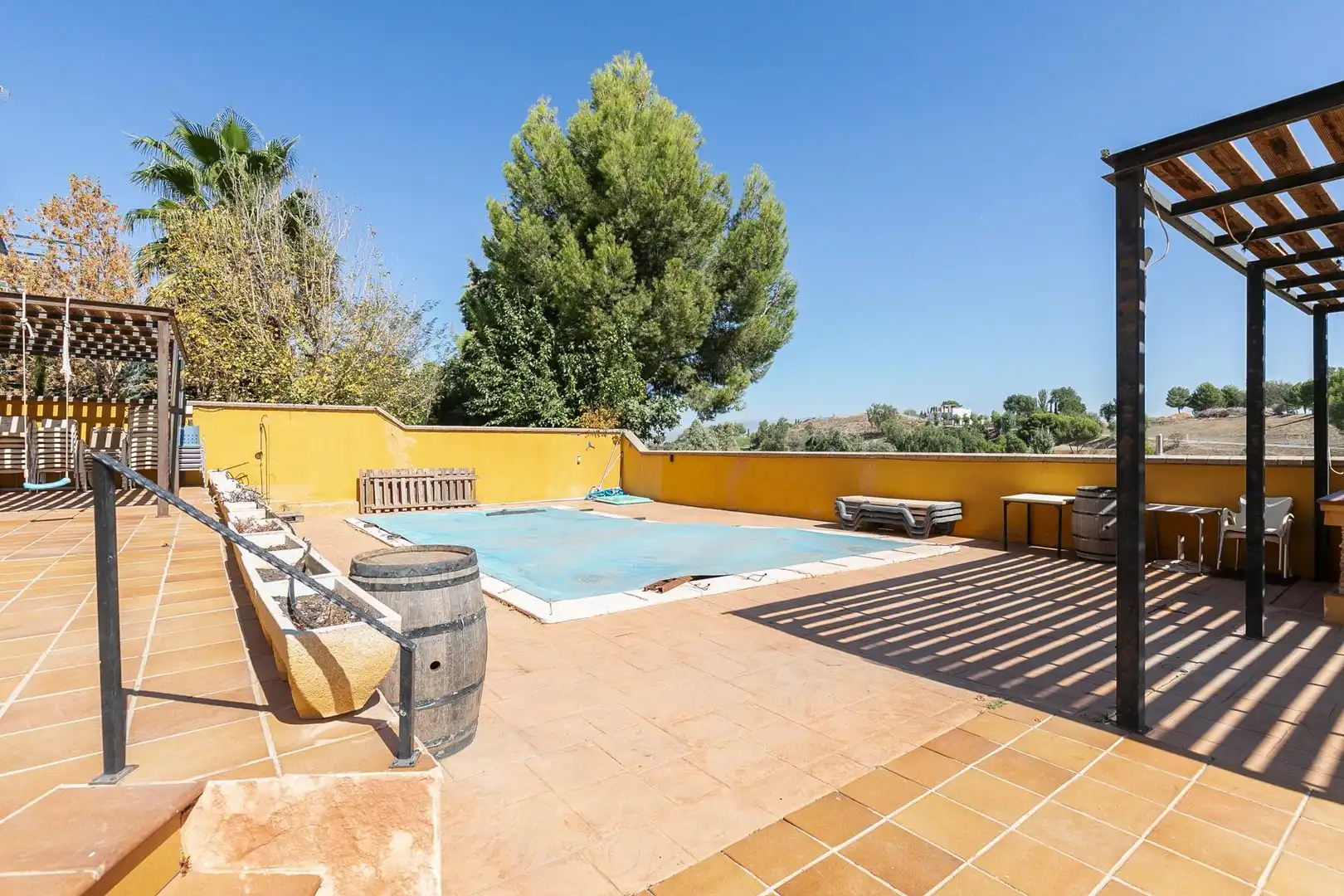 Piscina de Casa o chalet en venta en Las Gabias con Aire acondicionado, Calefacción y Jardín privado