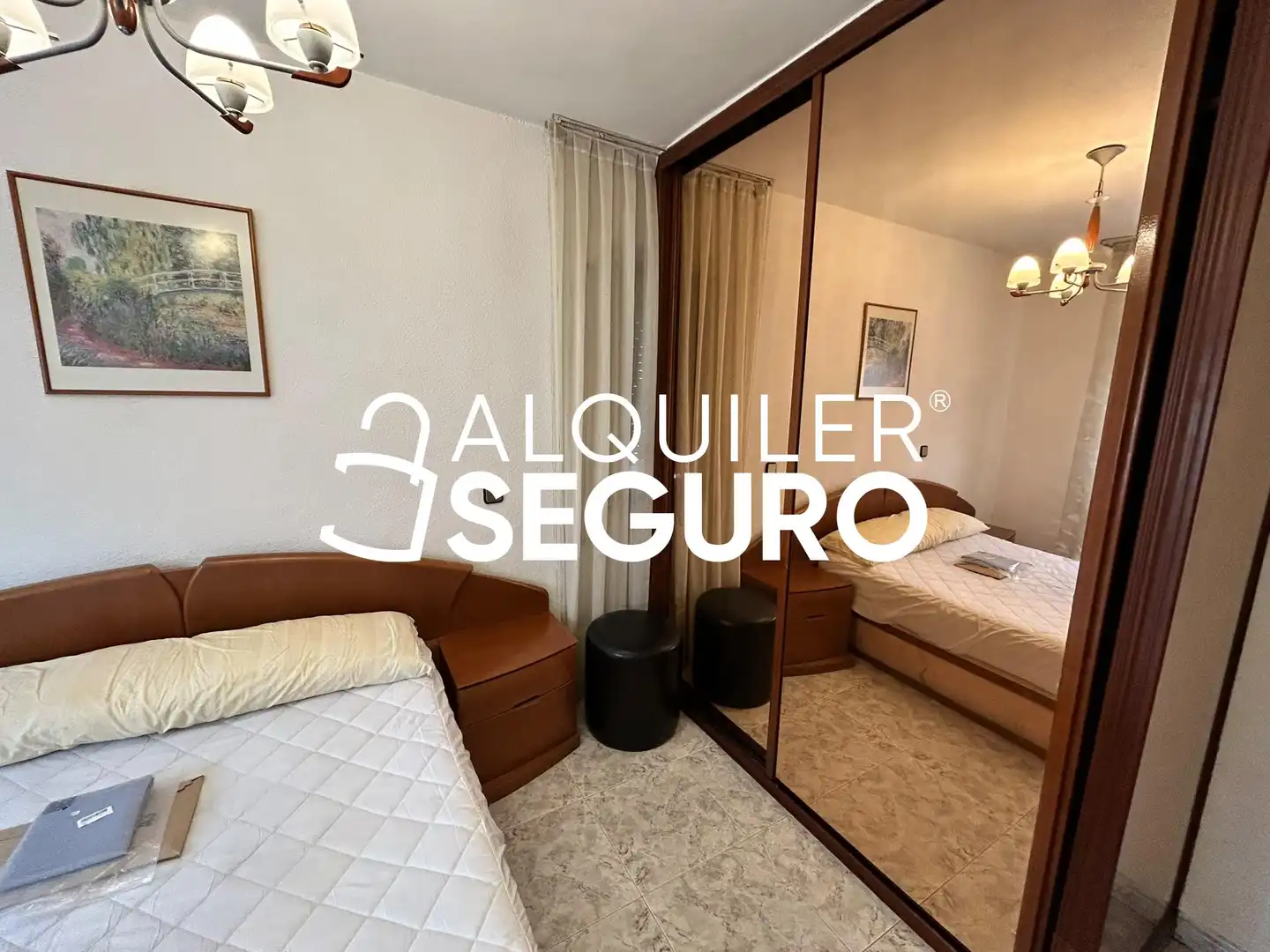 Bedroom of Flat for rent in Puente de Vallecas