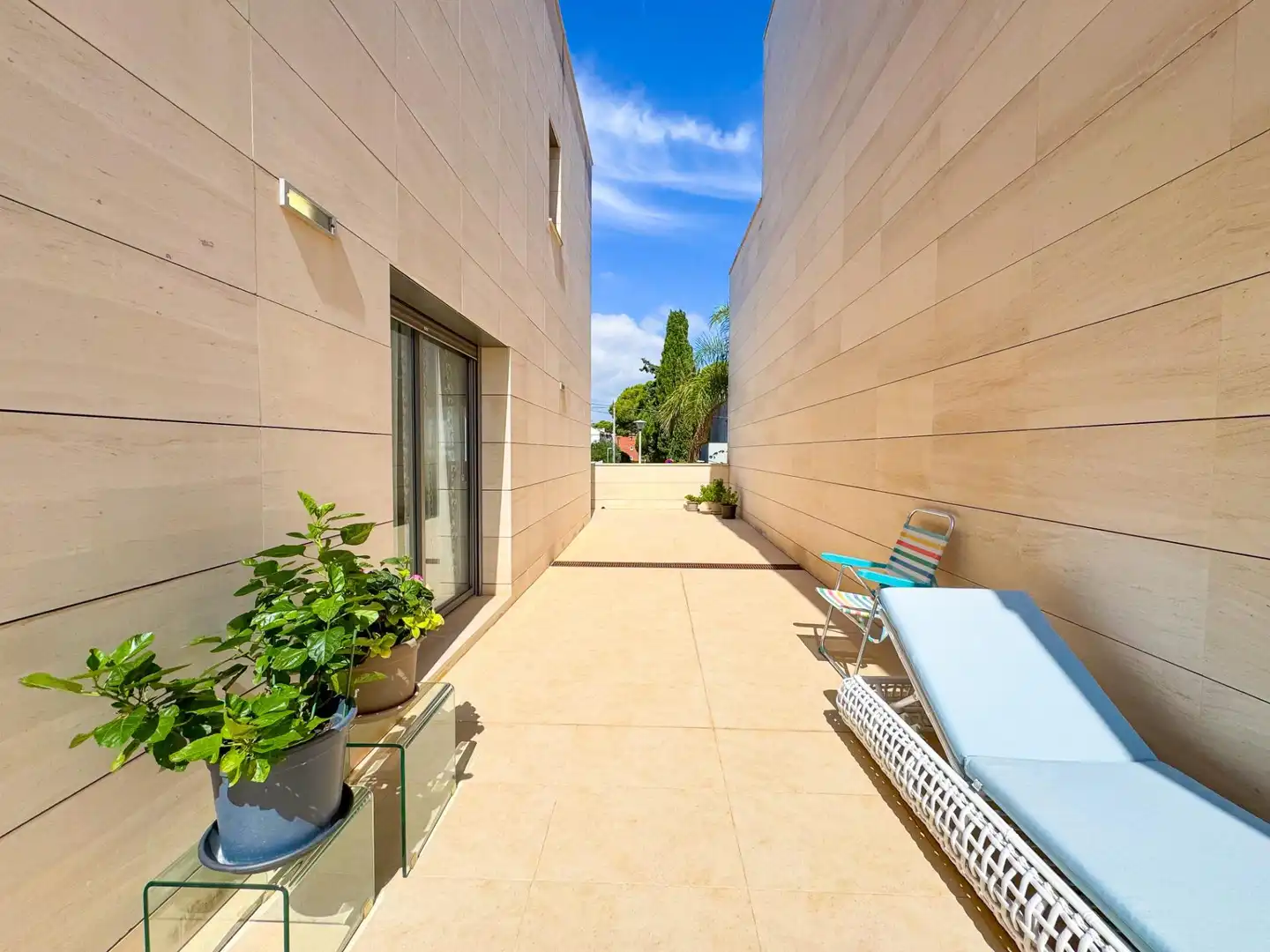 Terraza de Casa o chalet en venta en Torredembarra con Aire acondicionado, Calefacción y Jardín privado