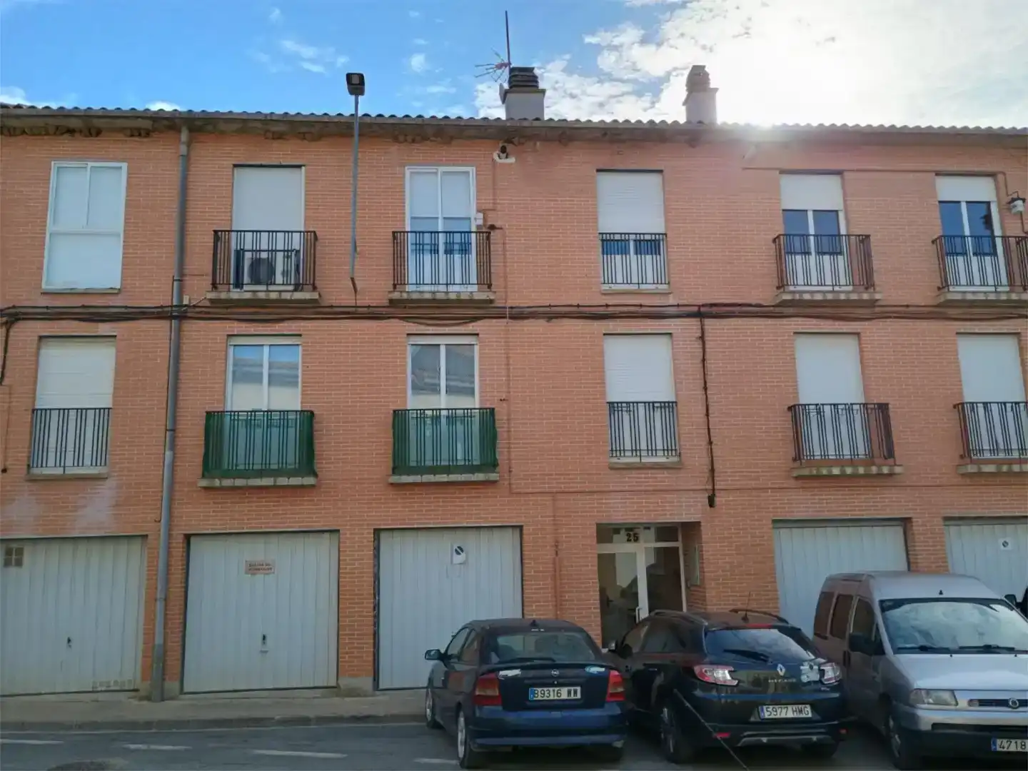 Vista exterior de Pis en venda en Berbinzana amb Balcó