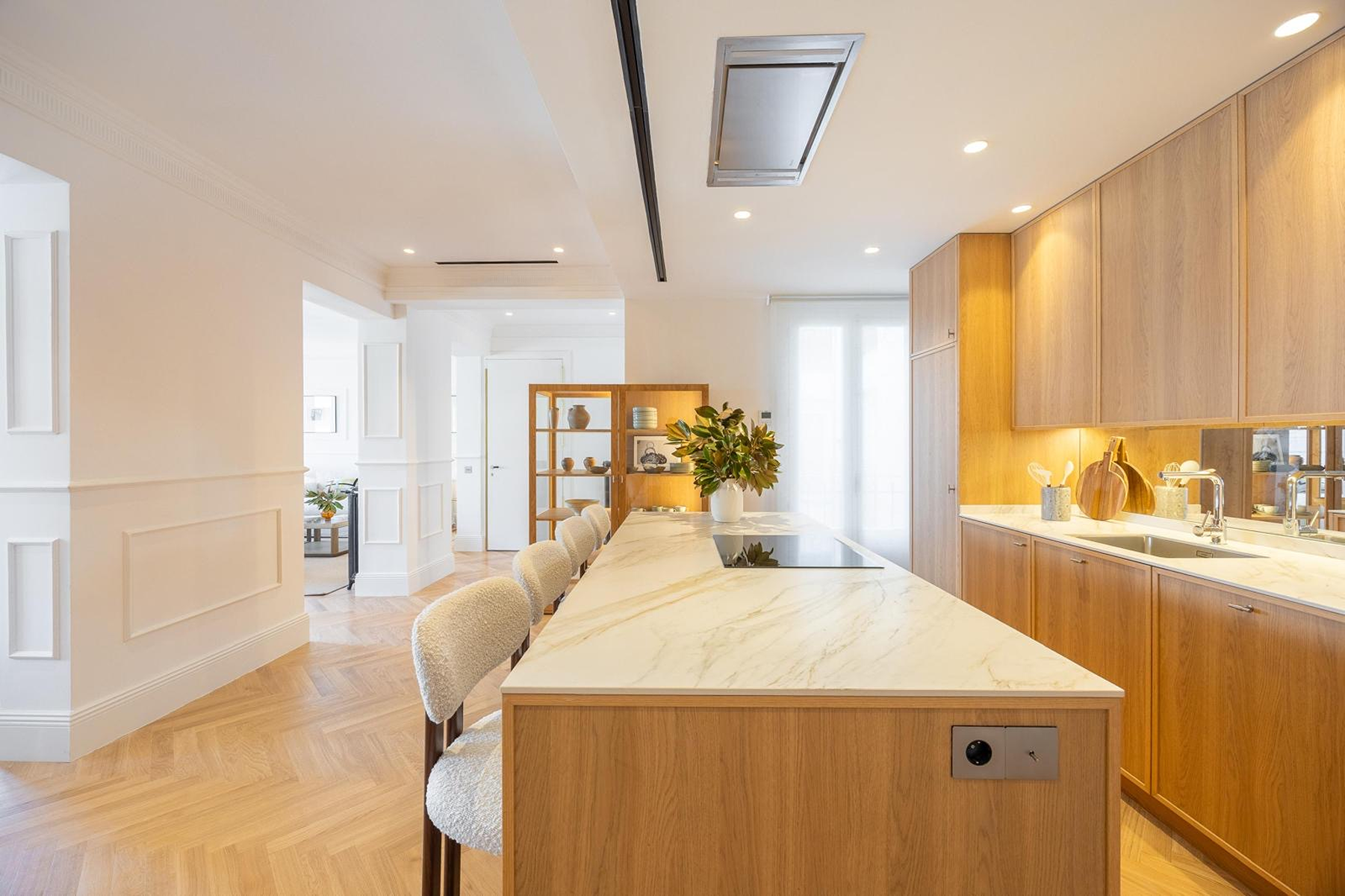 Cuina de Apartament en venda en  Madrid Capital amb Aire condicionat, Calefacció i Terrassa