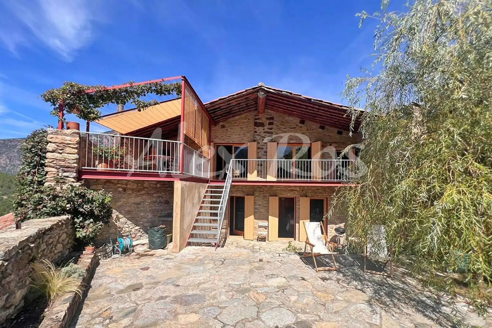 Vista exterior de Casa o chalet en venta en Arsèguel con Jardín privado y Terraza