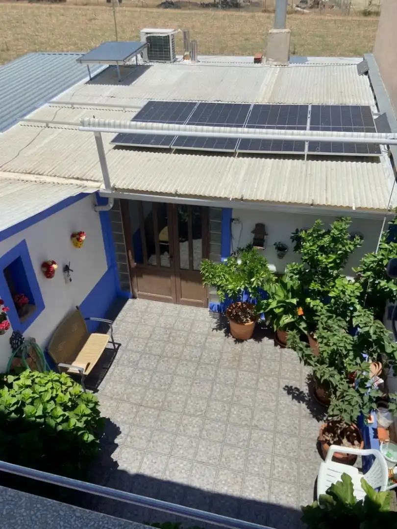 Terrace of Detached homes for sale in Villarrubia de los Ojos  with Air Conditioner, Heating and Private garden