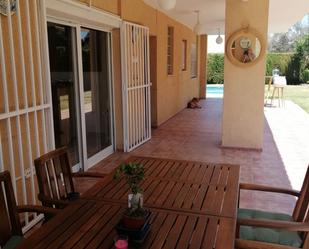 Exterior view of House or chalet for sale in Alicante / Alacant  with Air Conditioner, Private garden and Terrace