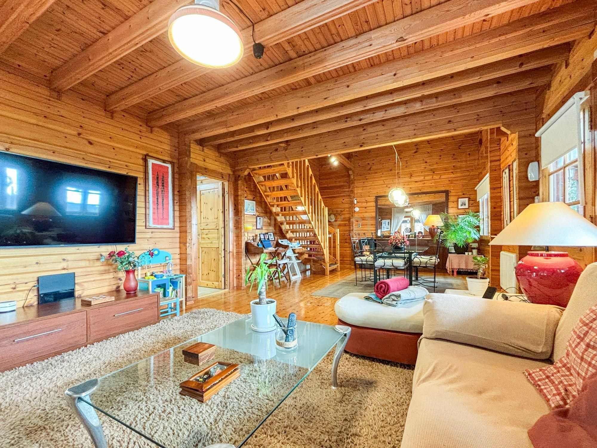 Living room of House or chalet for sale in Arenys de Munt  with Heating, Terrace and Swimming Pool