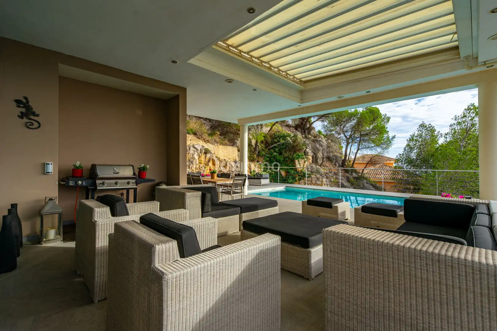 Terraza de Casa o chalet en venta en Altea con Aire acondicionado, Calefacción y Jardín privado