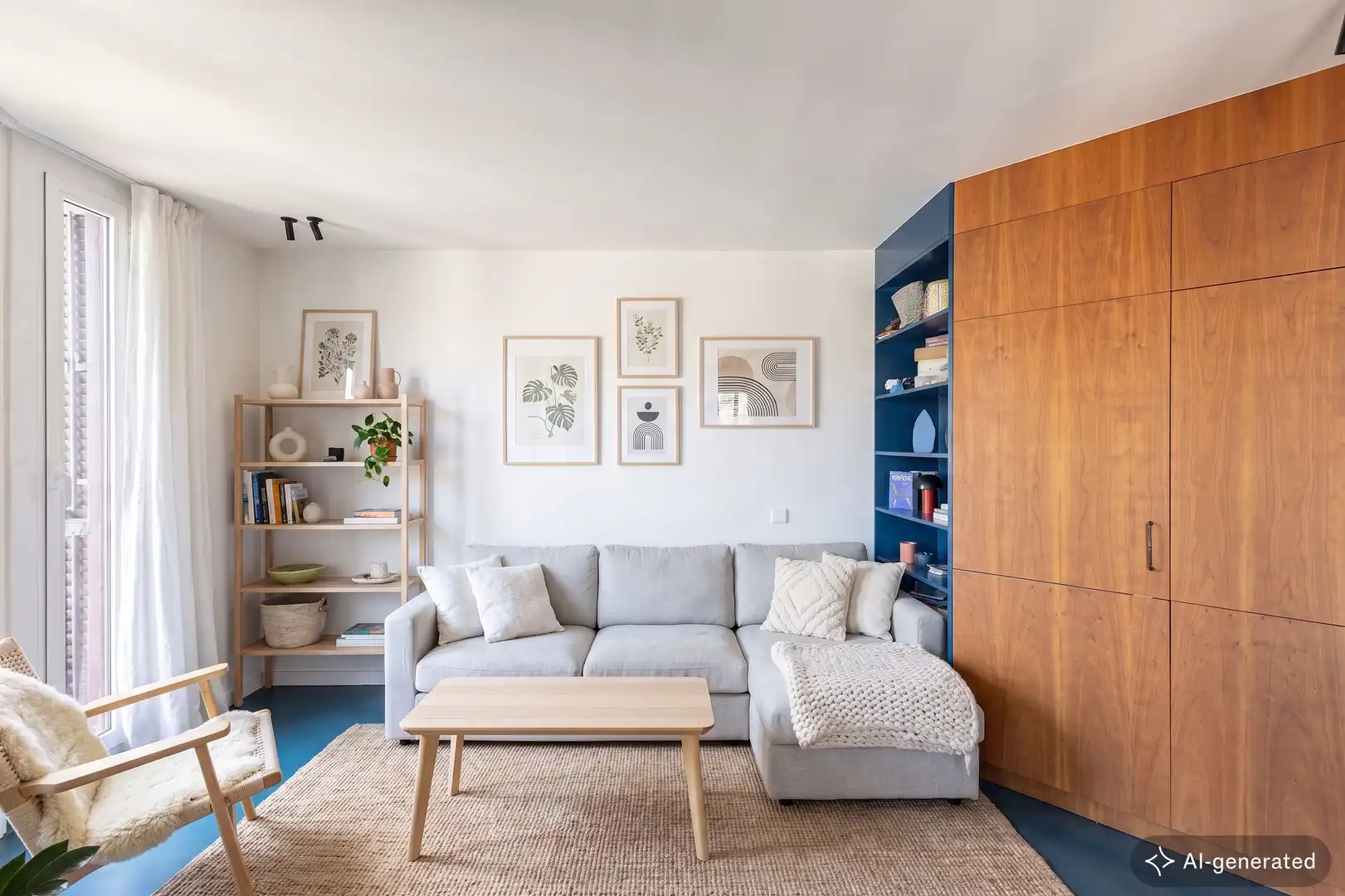 Living room of Flat for sale in Barcelona  with Heating and Balcony