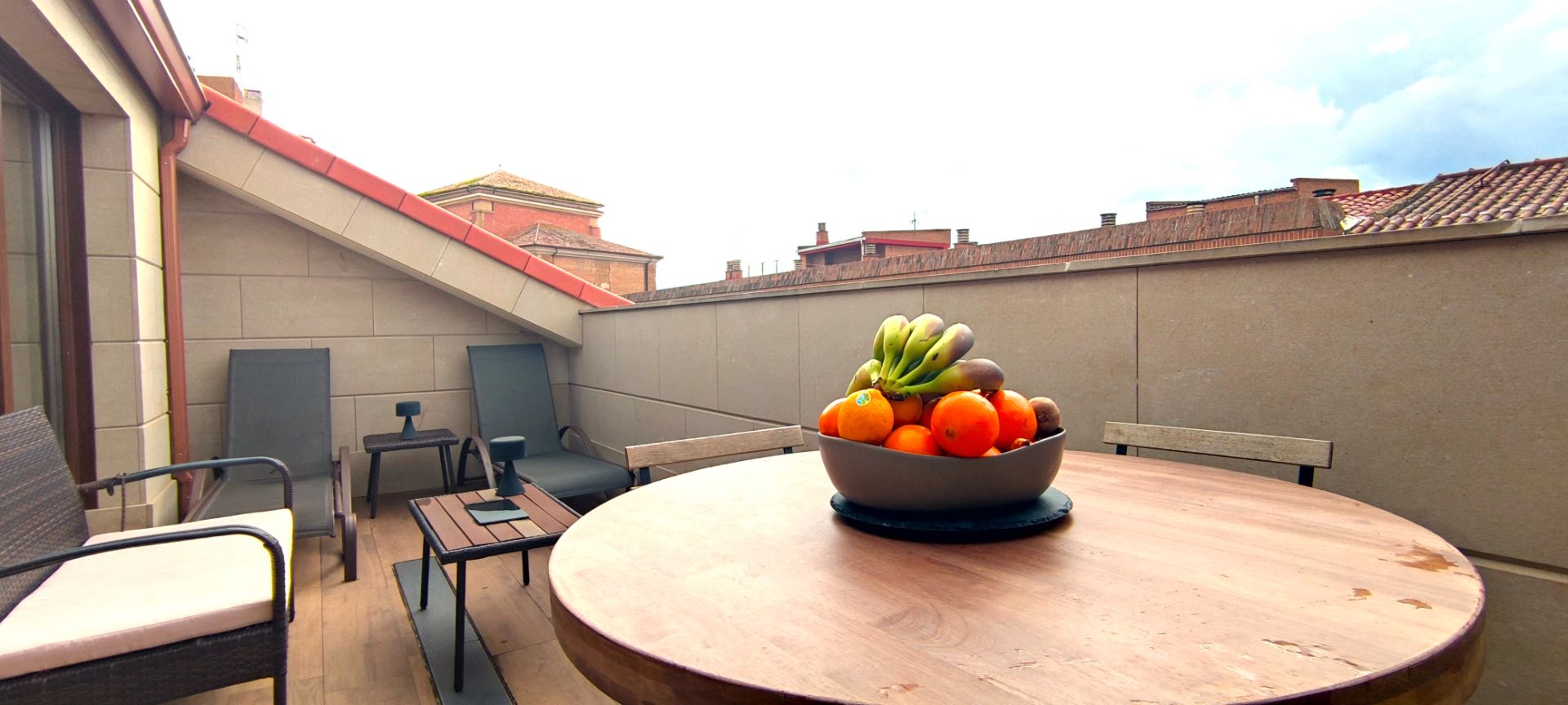 Terrassa de Àtic en venda en Palencia Capital amb Calefacció, Parquet i Terrassa