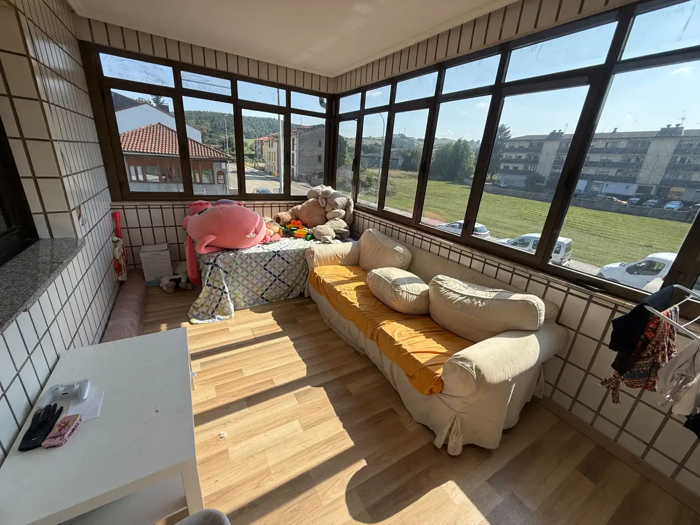 Terrassa de Casa o xalet en venda en Corvera de Asturias amb Calefacció, Jardí privat i Parquet