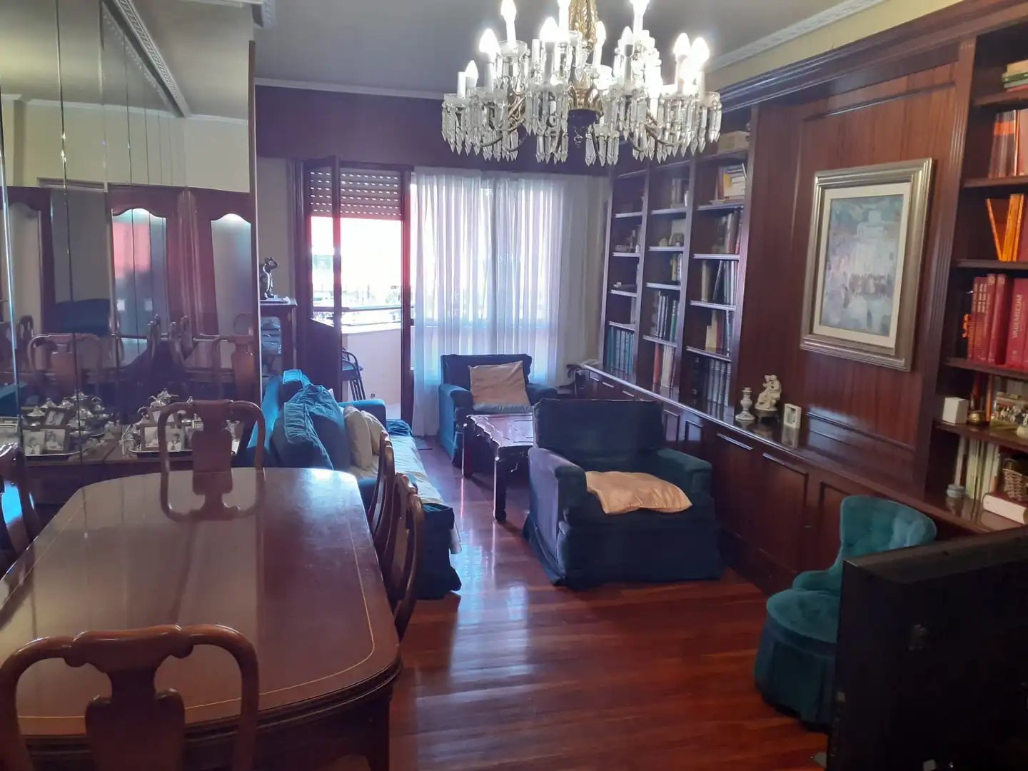 Sala d'estar de Pis en venda en Bilbao  amb Calefacció, Terrassa i Traster