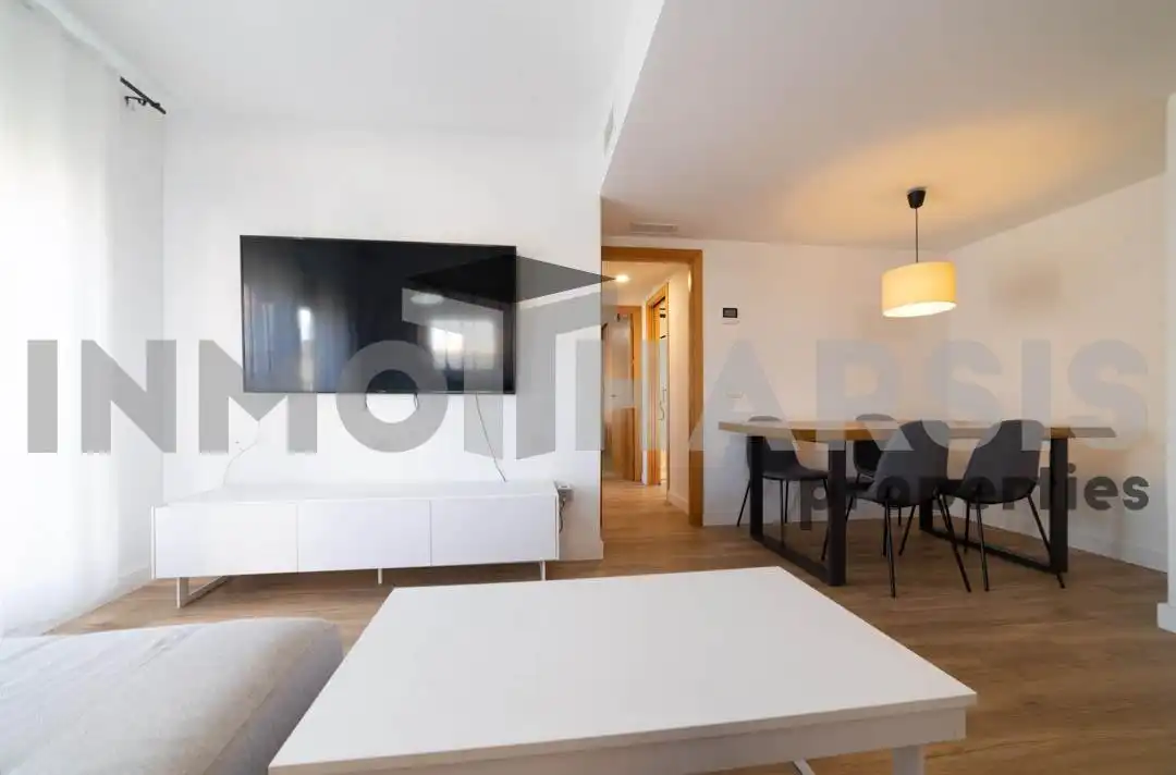 Living room of Attic for sale in Roquetas de Mar  with Air Conditioner, Heating and Private garden