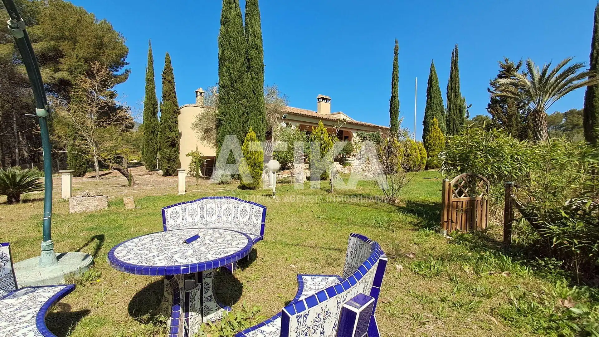 Garden of Houses for rent in Ontinyent  with Heating, Private garden and Furnished