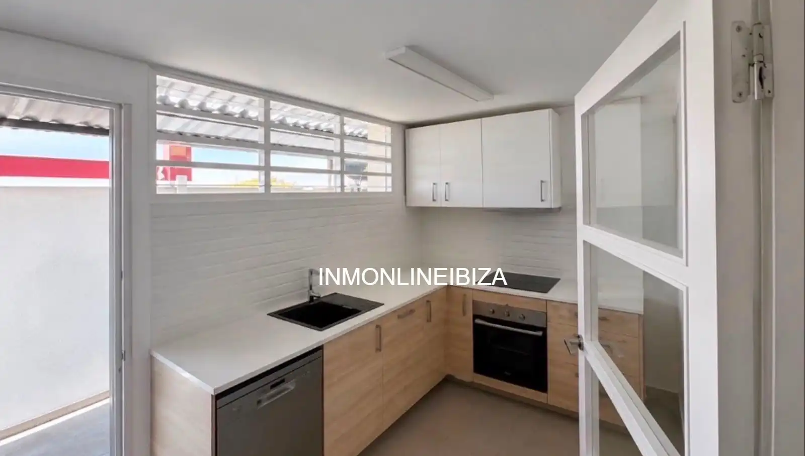 Cocina de Casa adosada en venta en Eivissa con Aire acondicionado y Horno