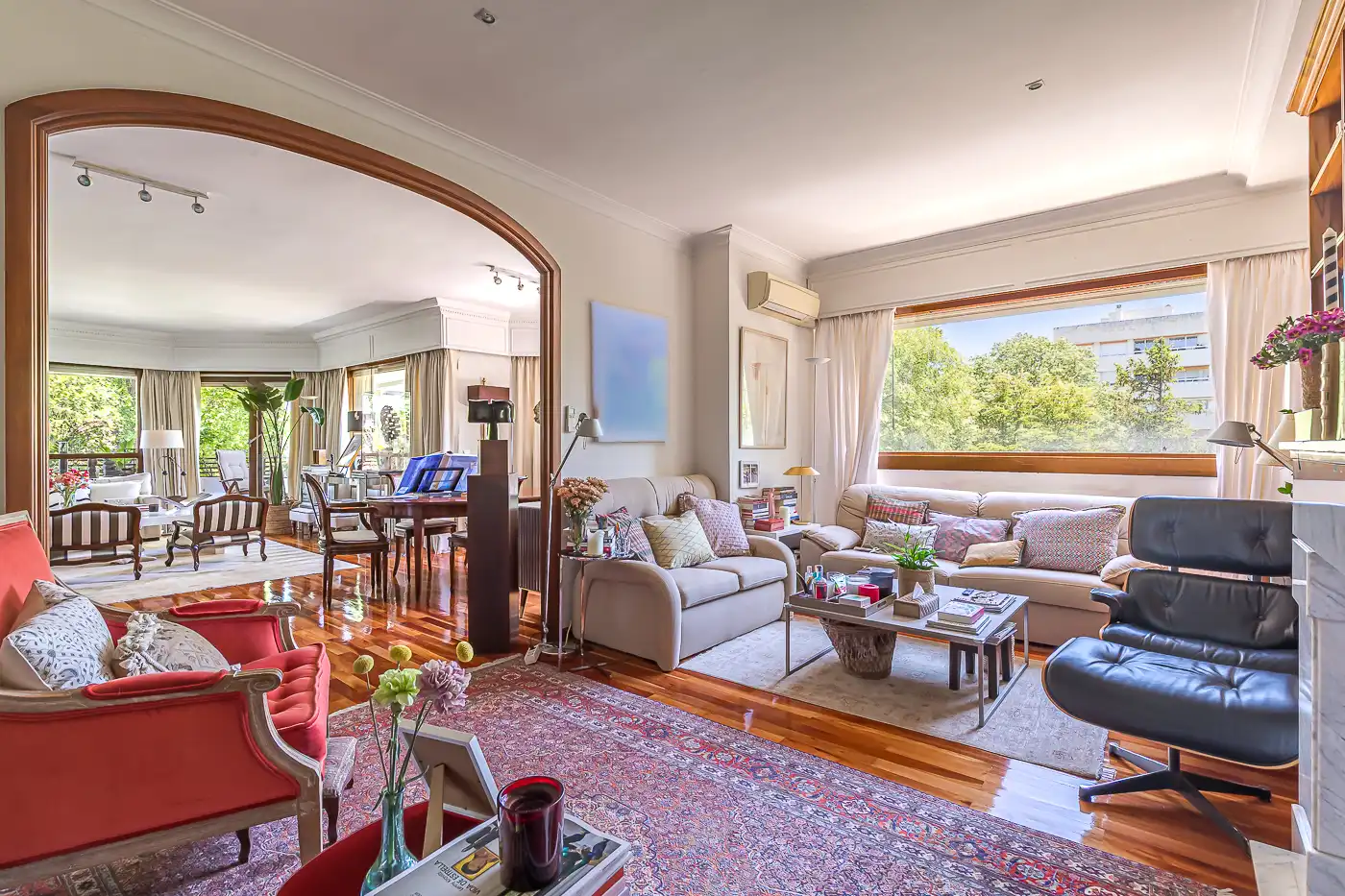 Living room of Flat for sale in Madrid  with Air Conditioner, Heating and Terrace
