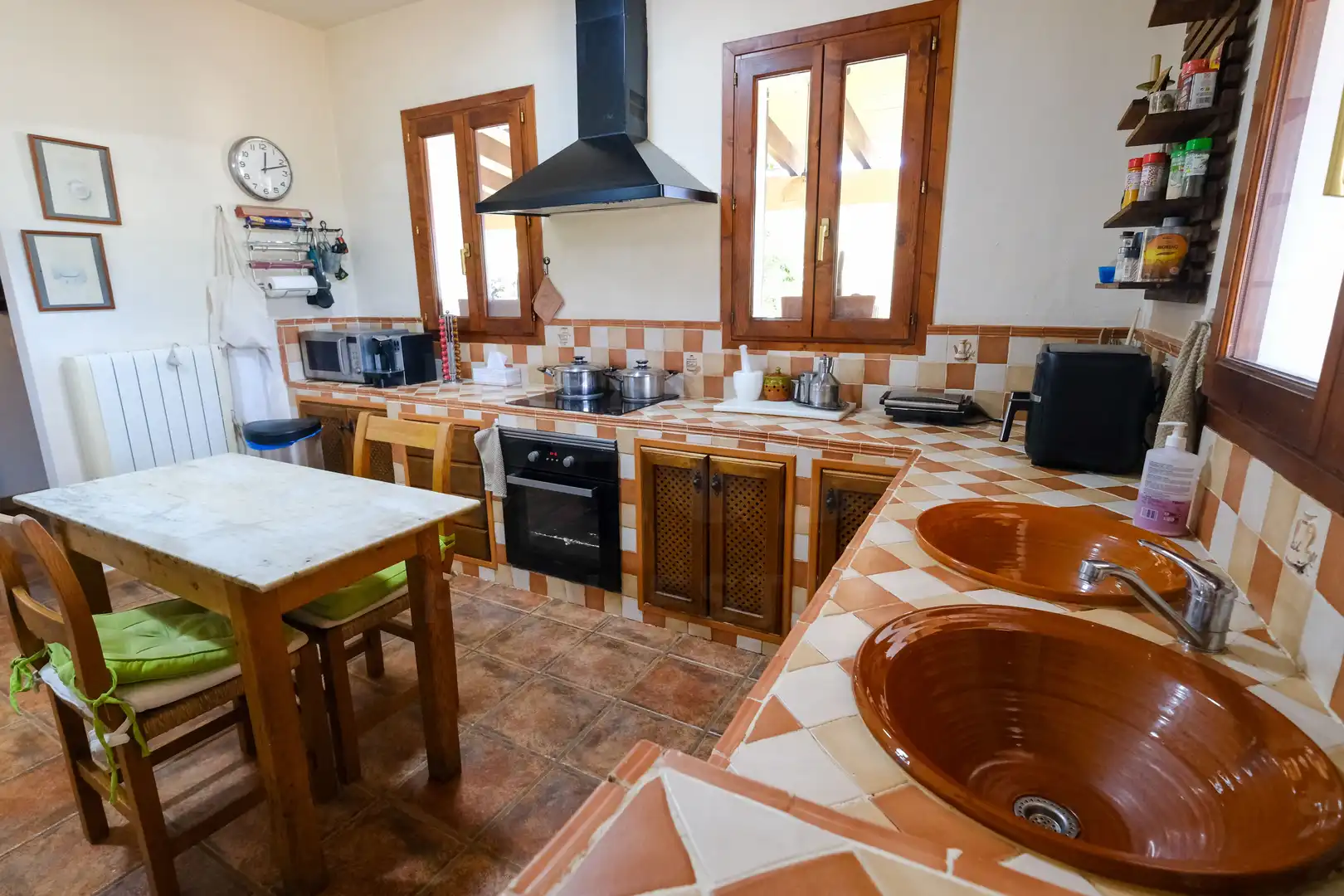 Cuina de Finca rústica en venda en Lloseta amb Aire condicionat, Calefacció i Terrassa