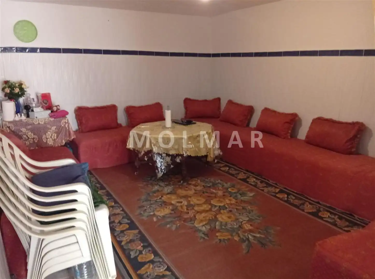 Sala d'estar de Casa o xalet en venda en Les Coves de Vinromà amb Terrassa, Moblat i Forn