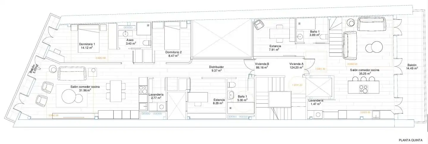 Piso en venta en A Coruña Capital  con Calefacción y Balcón