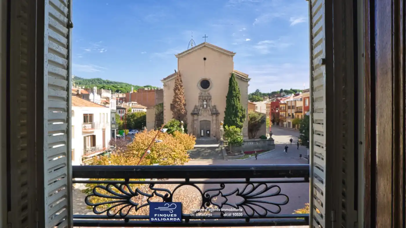 Vista exterior de Casa o xalet en venda en La Garriga amb Aire condicionat, Calefacció i Terrassa