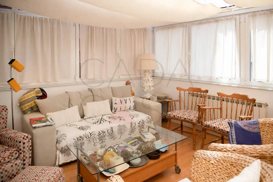 Sala de estar de Piso en venta en Santander con Calefacción y Terraza