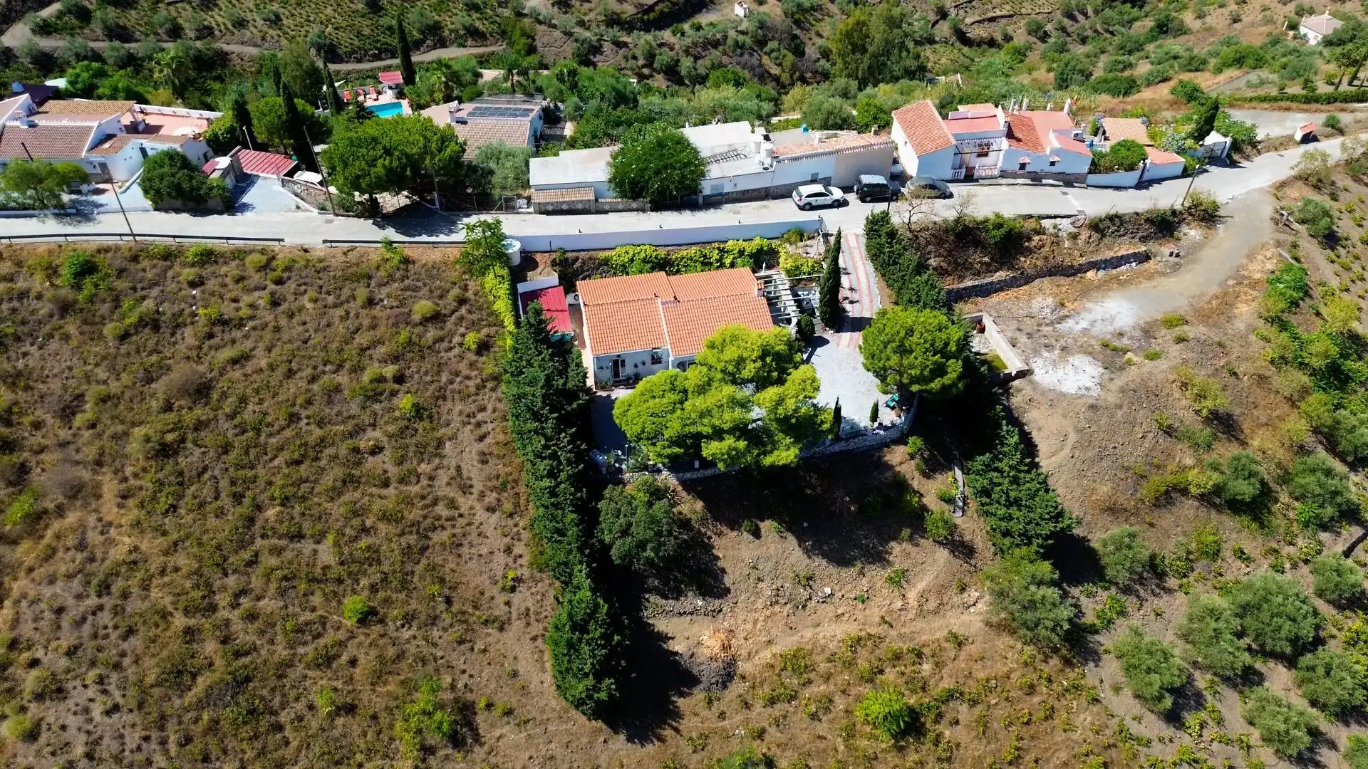 Vista exterior de Casa o xalet en venda en Cómpeta amb Jardí privat i Terrassa