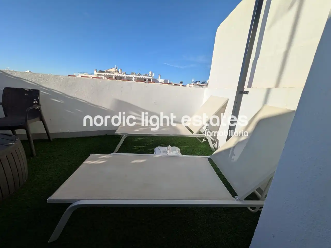 Terraza de Piso de alquiler en Nerja con Terraza