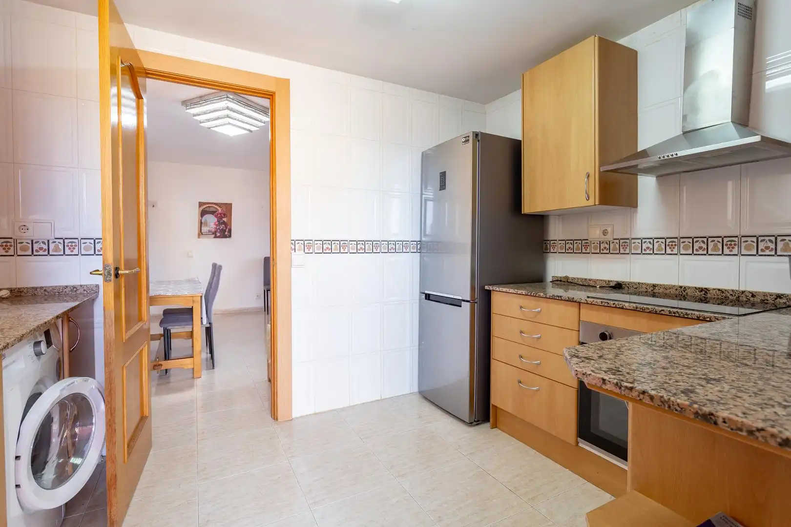 Kitchen of Flat for sale in Mont-roig del Camp  with Air Conditioner, Private garden and Terrace