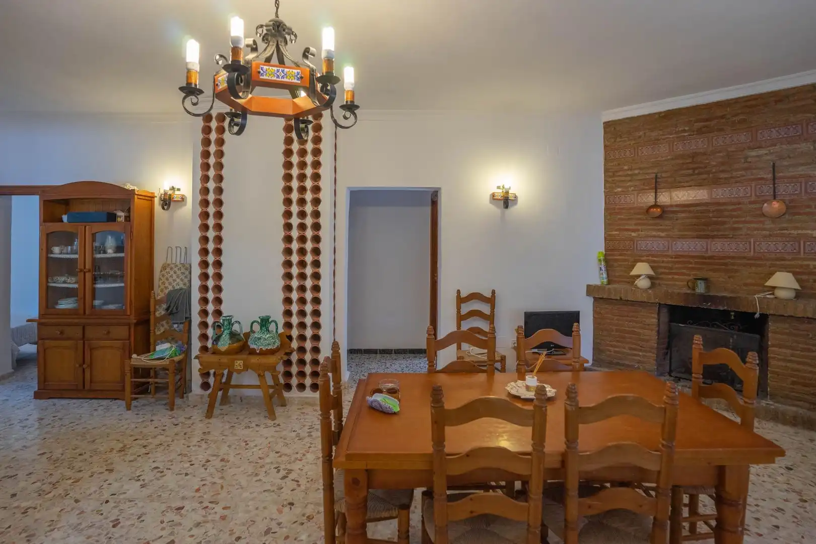 Comedor de Casa o chalet de alquiler en Alhaurín El Grande con Jardín privado, Terraza y Amueblado
