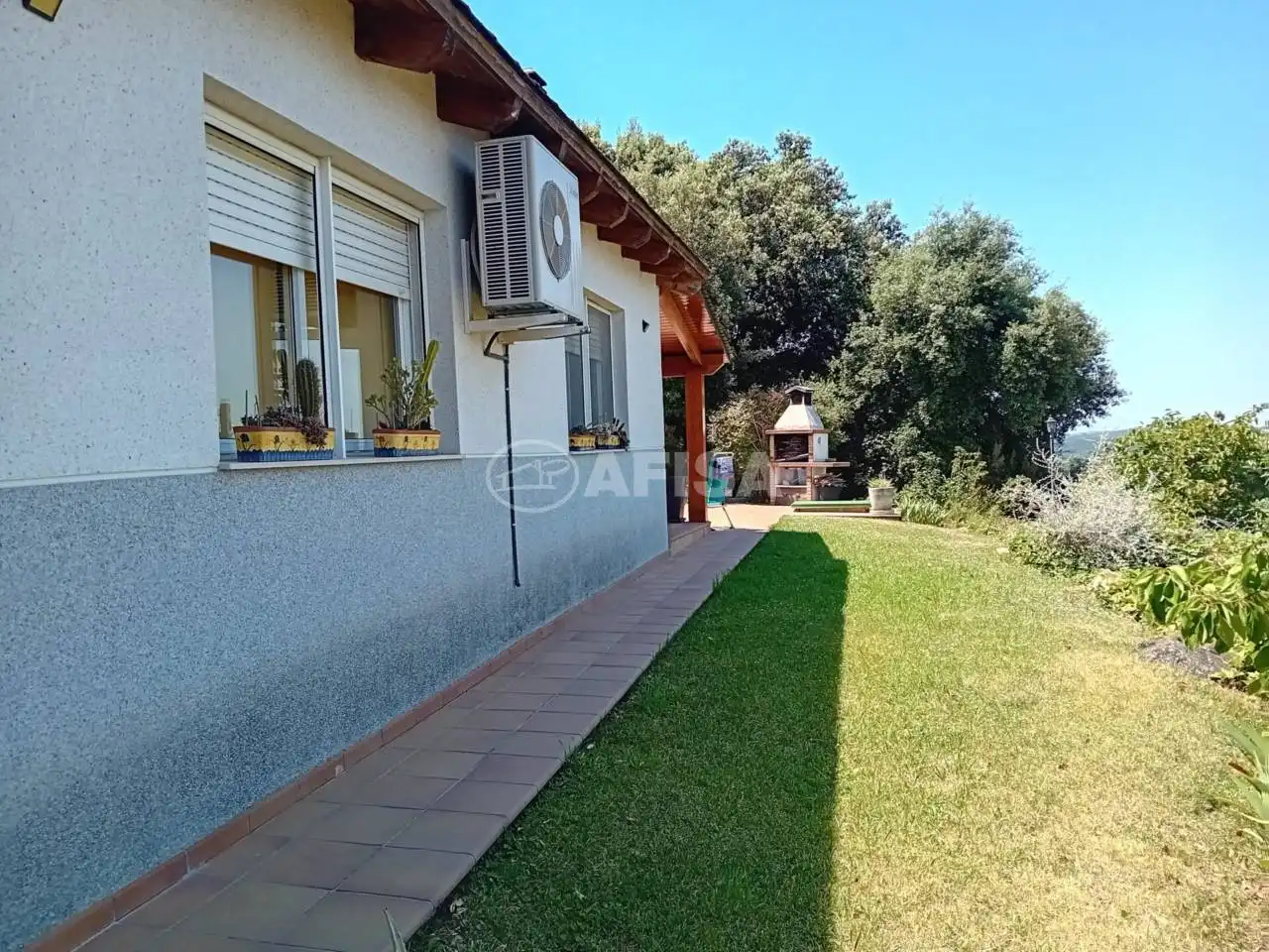 Garden of Houses for sale in Sant Pere de Vilamajor  with Air Conditioner, Heating and Private garden