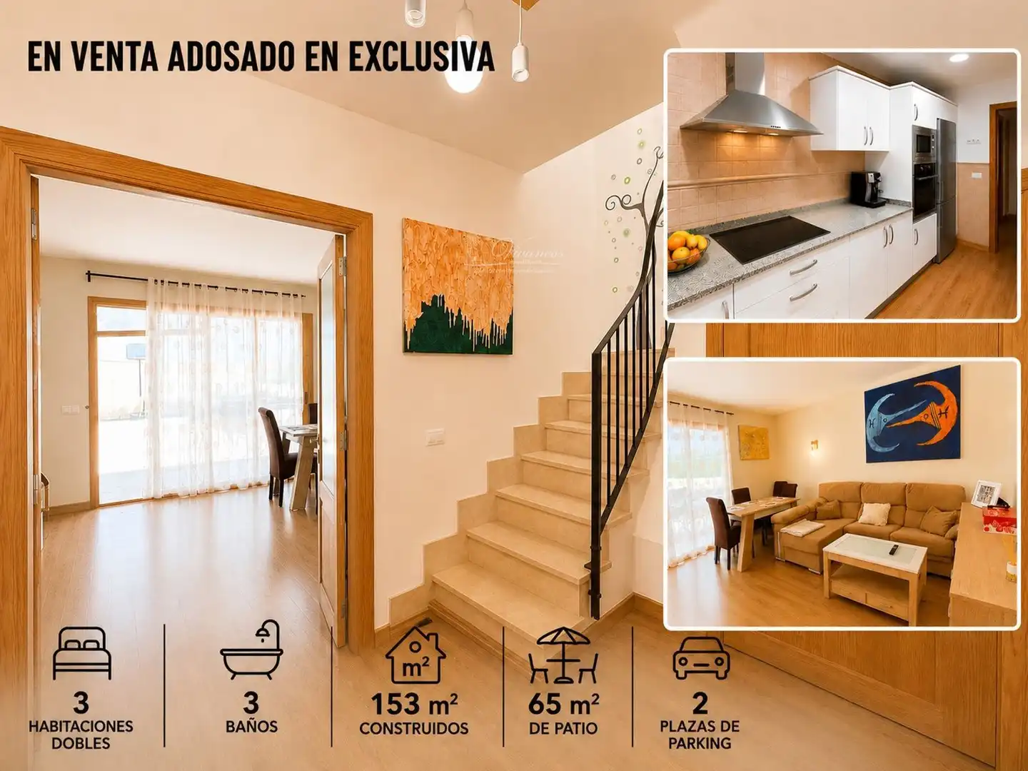 Casa adosada en venda en Sencelles amb Aire condicionat, Jardí privat i Terrassa