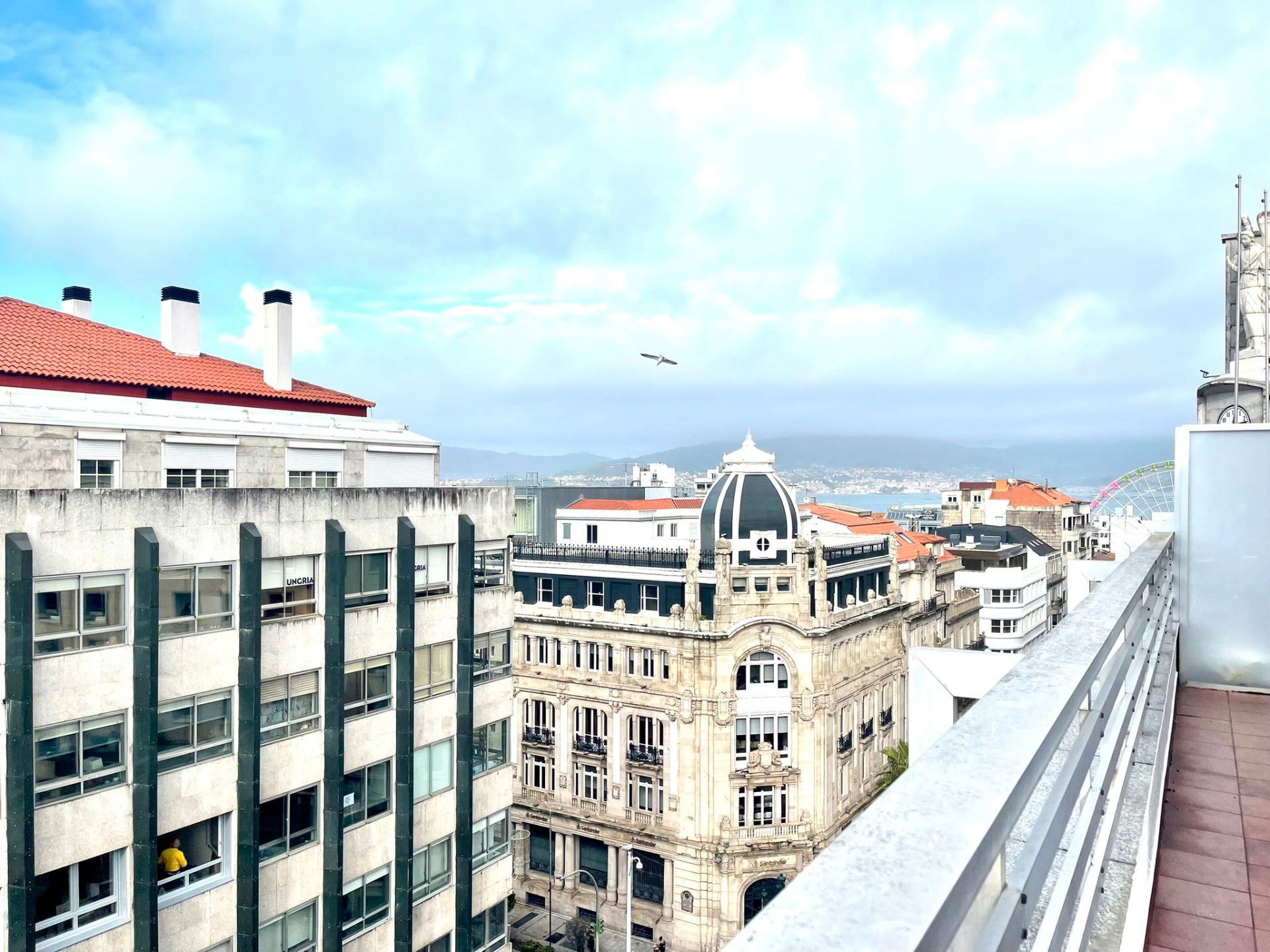 Exterior view of Flat for sale in Vigo   with Heating, Terrace and Alarm