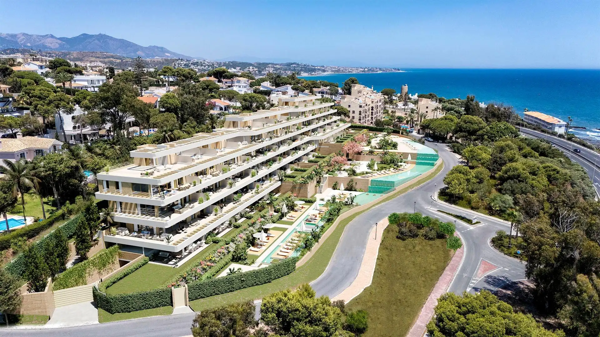 Apartamento con piscina en venta en Riviera del Sol, imagen 5