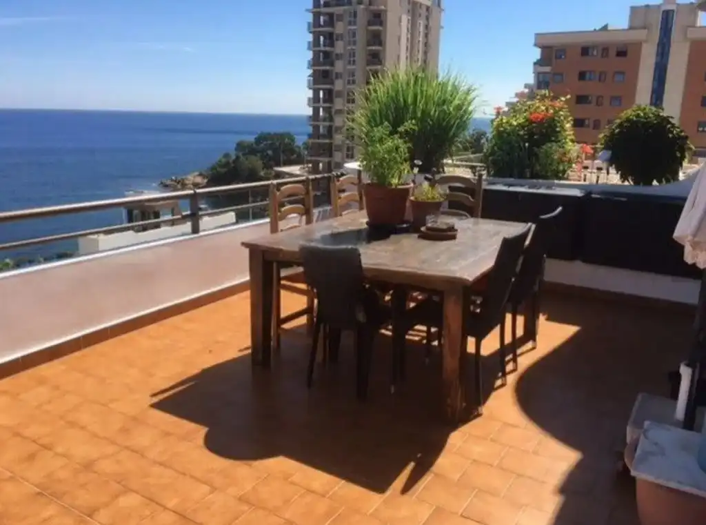 Terrace of Apartments for sale in Calpe / Calp  with Air Conditioner, Heating and Private garden