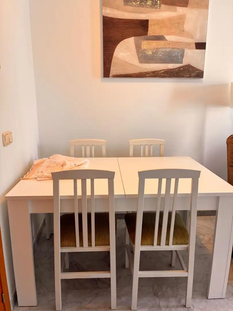 Comedor de Piso de alquiler en Badajoz con Aire acondicionado, Calefacción y Terraza