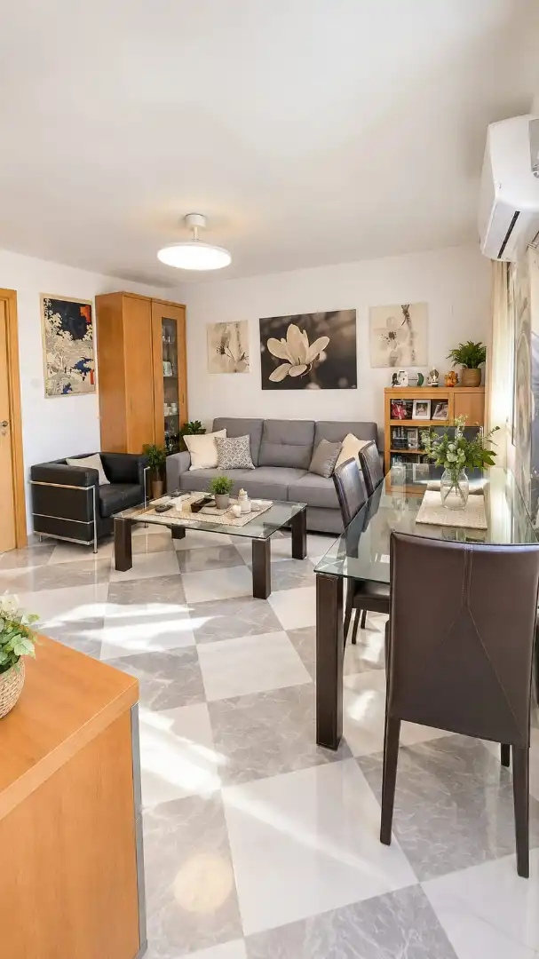 Sala de estar de Piso en venta en Cruz de Humilladero