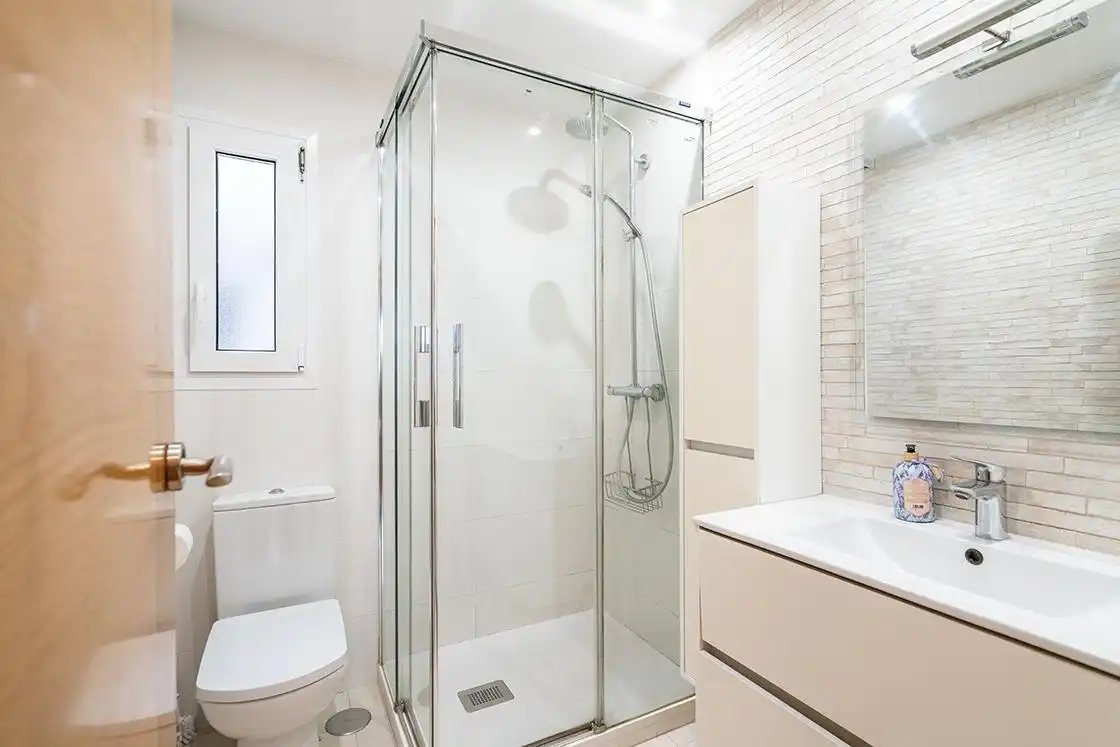 Bathroom of Flat for sale in Suances  with Heating, Terrace and Furnished