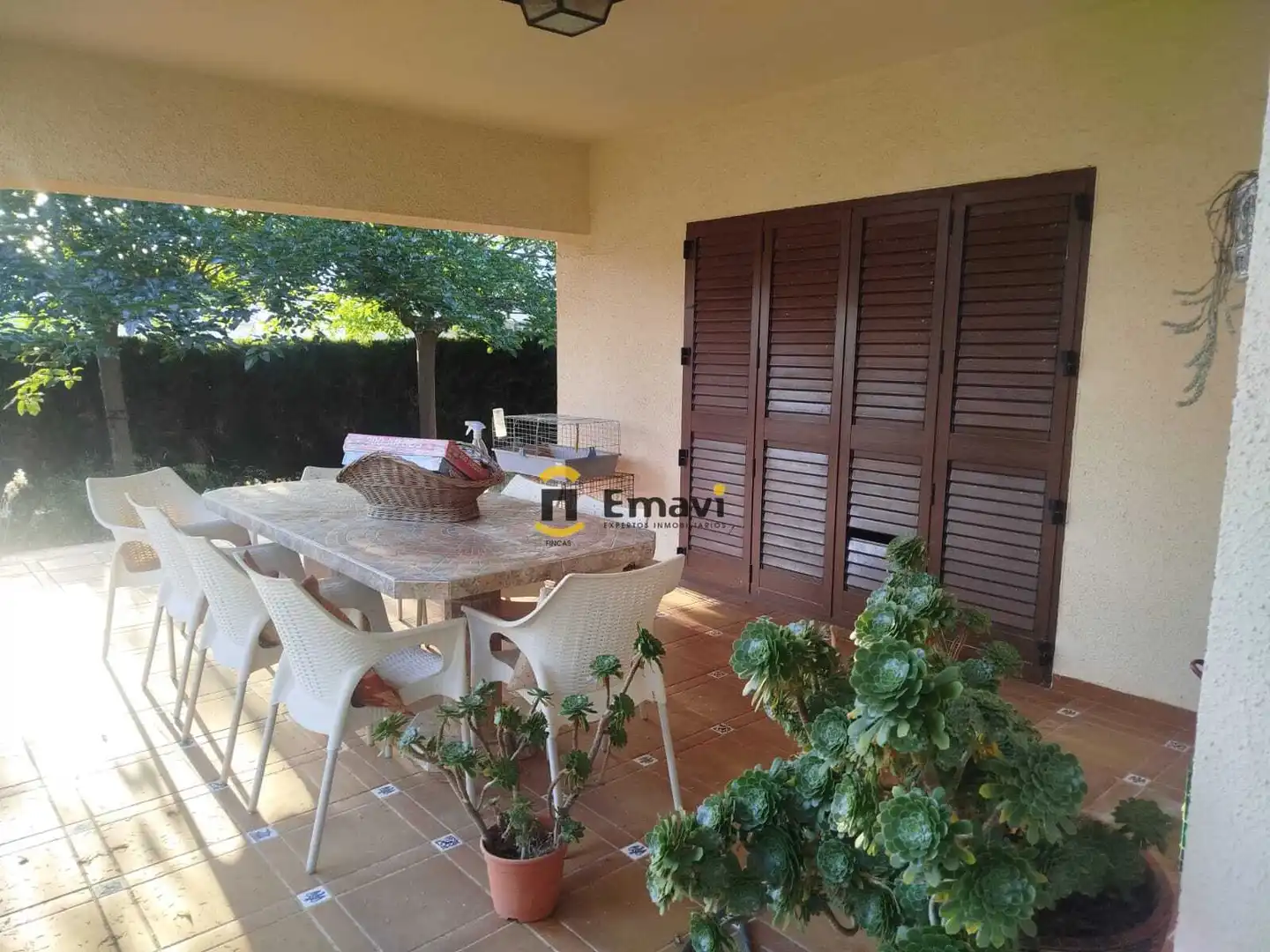Terrace of Houses for rent in L'Alcora  with Private garden, Terrace and Furnished