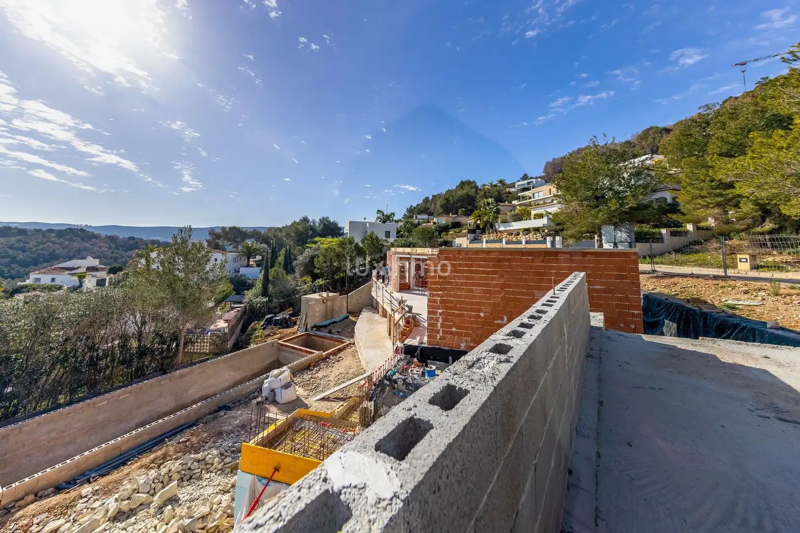 Exterior view of Houses for sale in Jávea / Xàbia  with Air Conditioner, Heating and Terrace