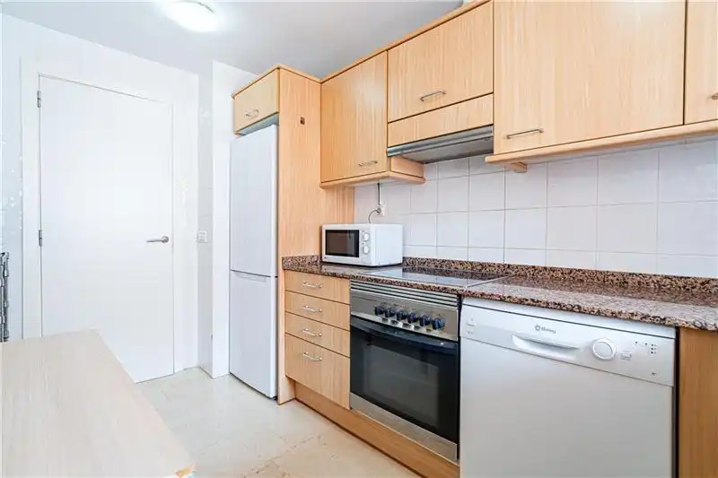 Cuina de Apartament en venda en  Palma de Mallorca amb Aire condicionat i Balcó