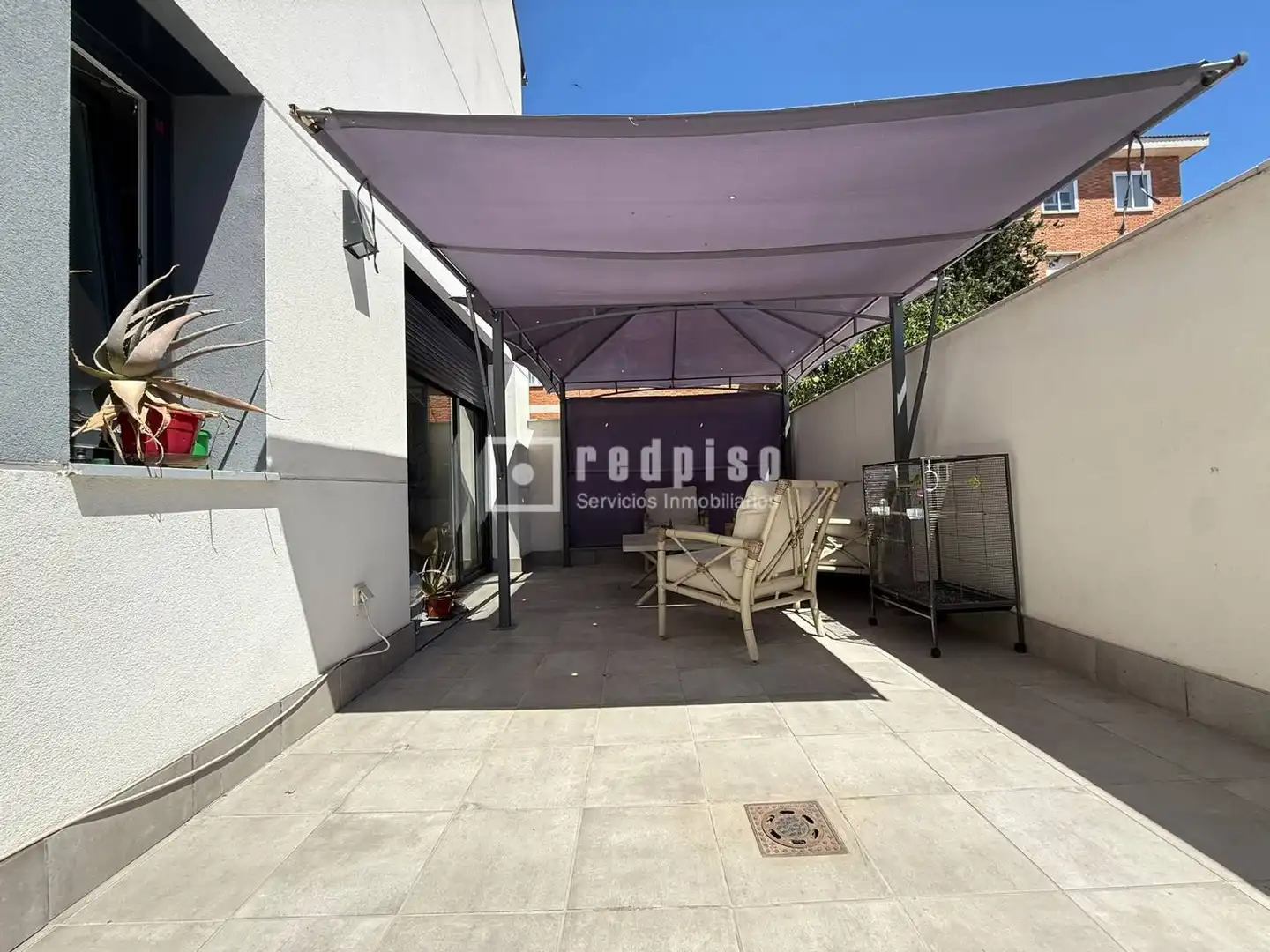 Terrasse von Wohnung zum Verkauf in Collado Villalba mit Klimaanlage, Heizung und Schwimmbad