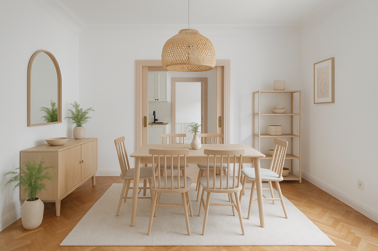 Dining room of Apartment for sale in Marbella  with Parquet flooring and Balcony