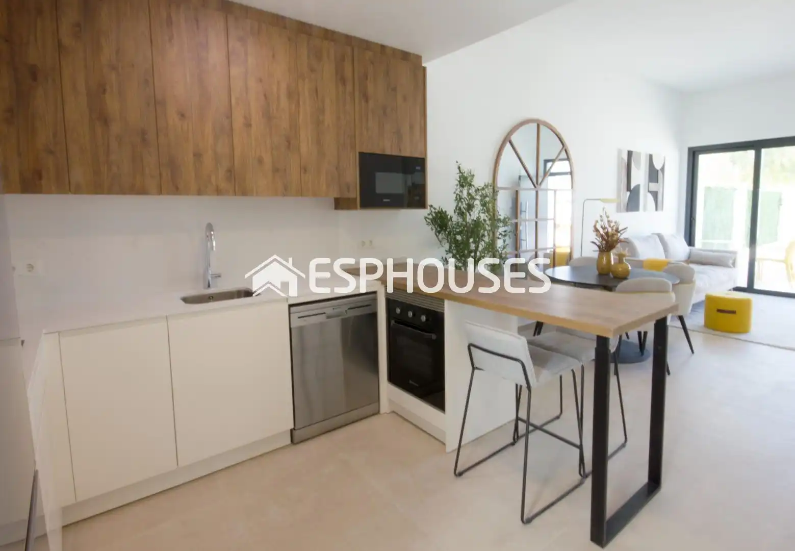 Cocina de Casa o chalet en venta en San Fulgencio con Aire acondicionado, Terraza y Amueblado