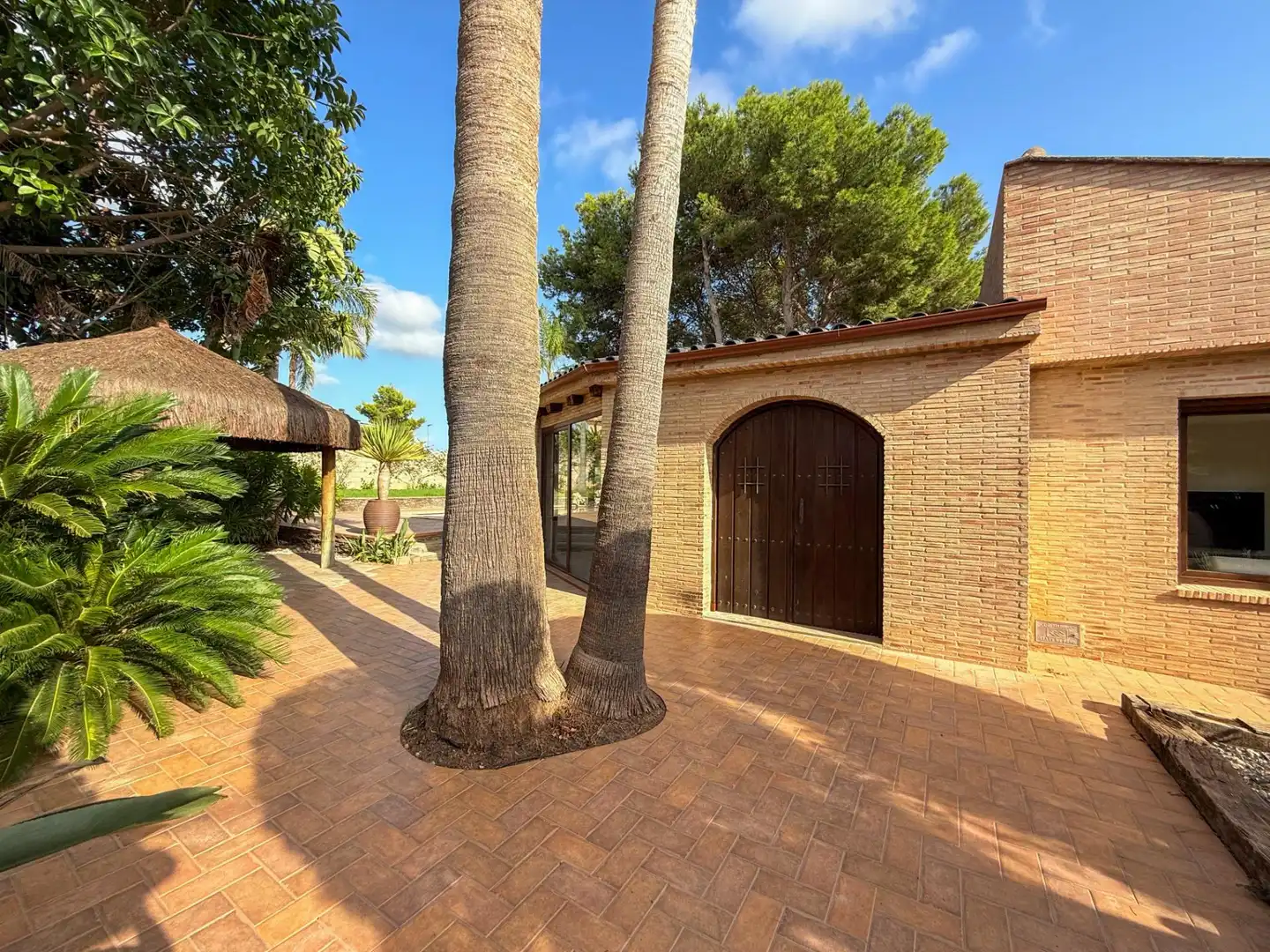 Außenansicht von Haus oder Chalet zur Miete in San Antonio de Benagéber mit Klimaanlage, Heizung und Privatgarten