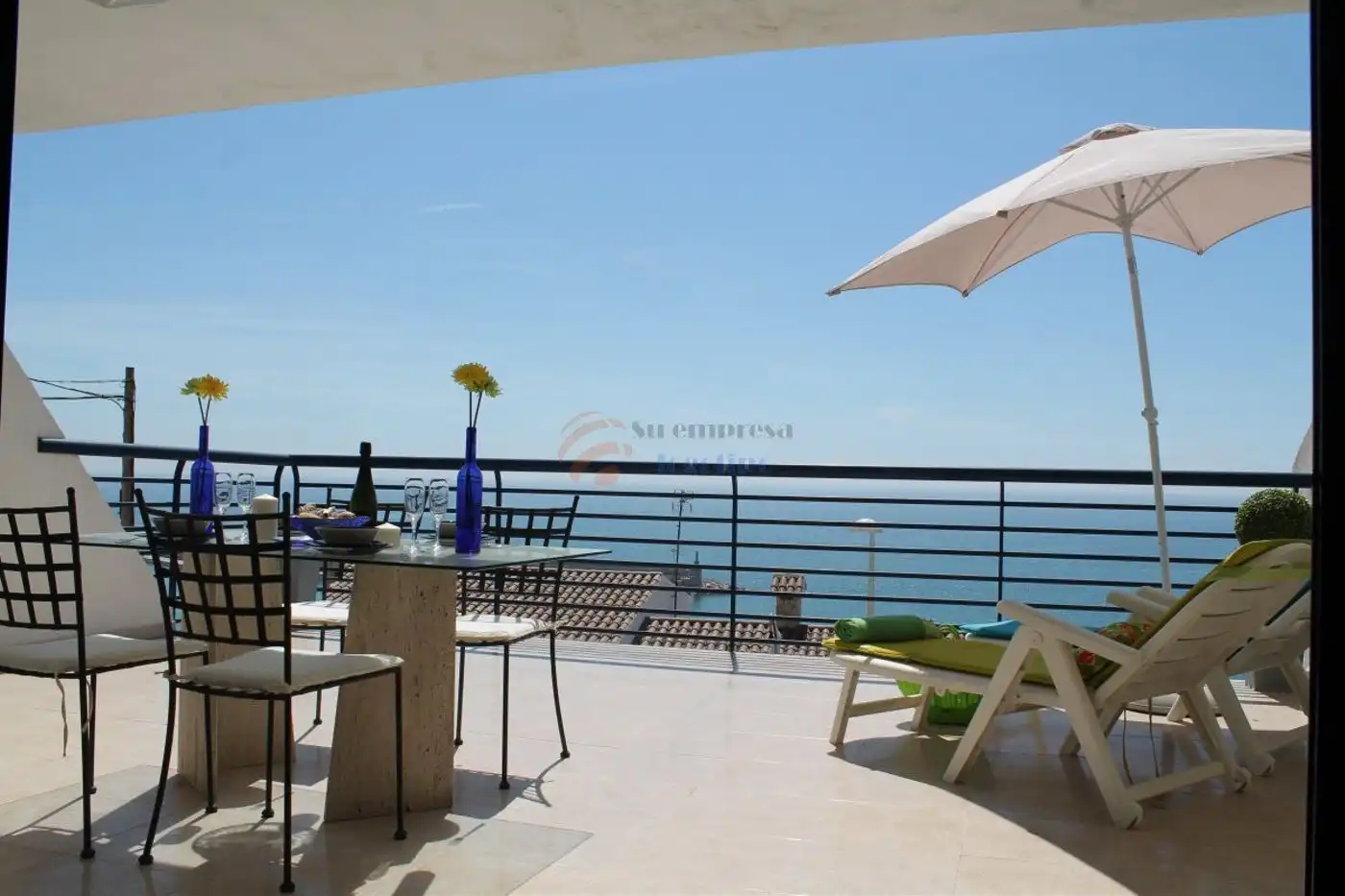 Terrace of Apartments for rent in Peñíscola / Peníscola  with Terrace, Furnished and Community pool