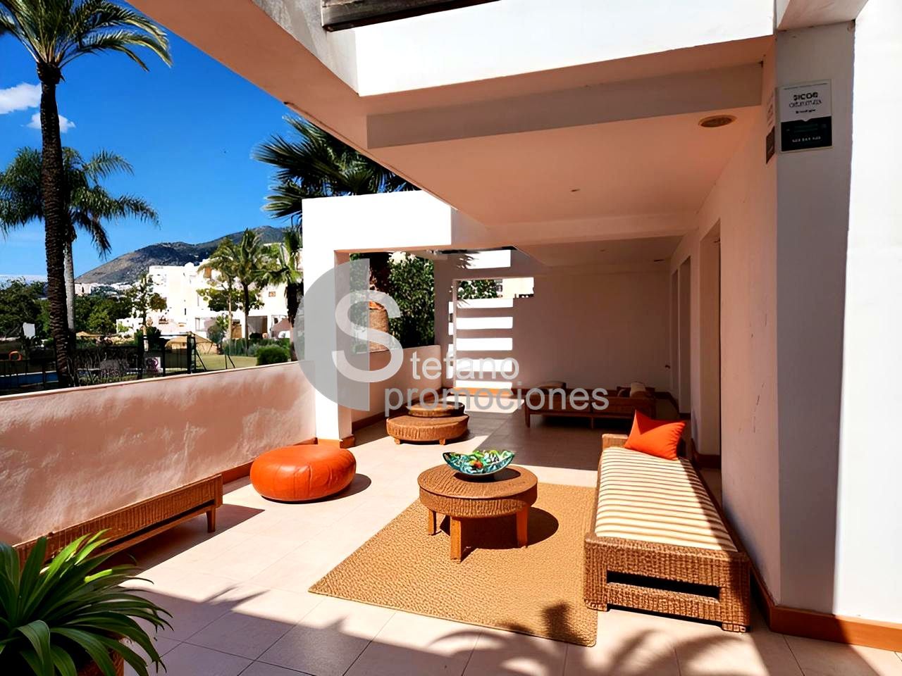 Terrassa de Planta baixa en venda en Benalmádena amb Aire condicionat, Terrassa i Piscina comunitària