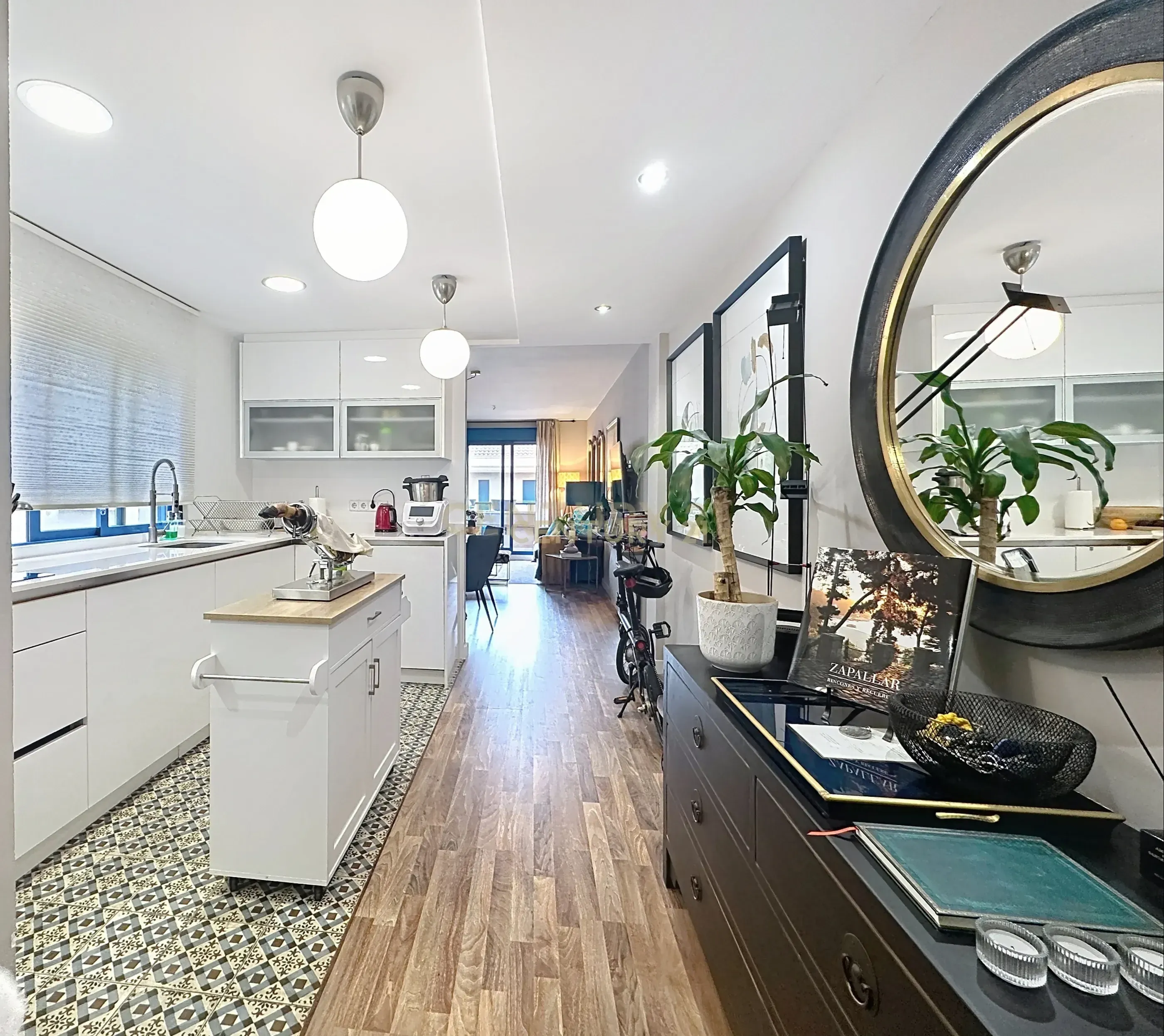 Kitchen of Flat to rent in Málaga Capital  with Air Conditioner and Terrace