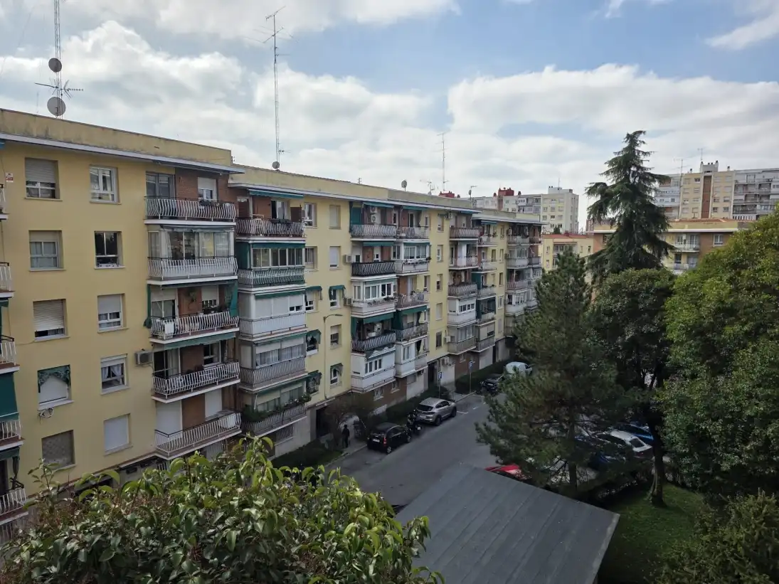 Exterior view of Flat for sale in Madrid  with Furnished