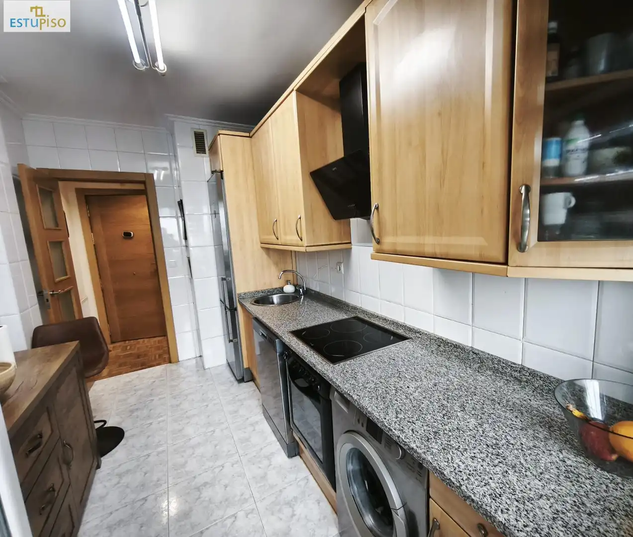 Küche von Wohnung zum Verkauf in Vitoria - Gasteiz mit Heizung, Abstellraum und Möbliert