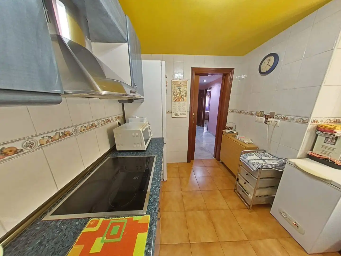 Kitchen of Flat for sale in Málaga  with Air Conditioner, Furnished and Balcony