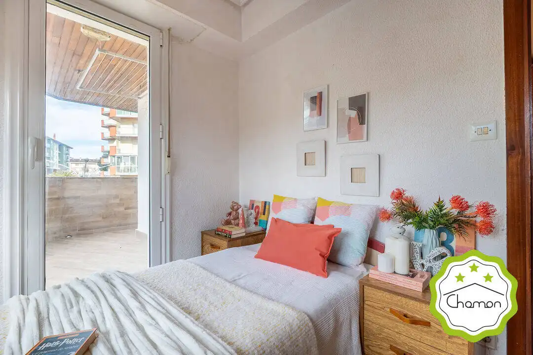 Schlafzimmer von Wohnung zum Verkauf in Lekeitio mit Heizung und Terrasse